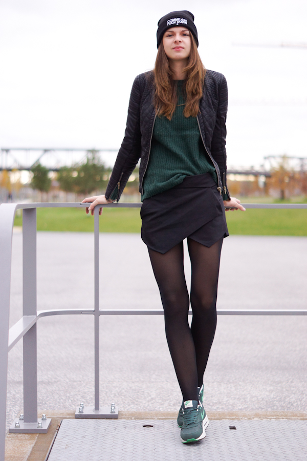 4 Days 4 Ways: How to wear a Skort in Winter - your fave