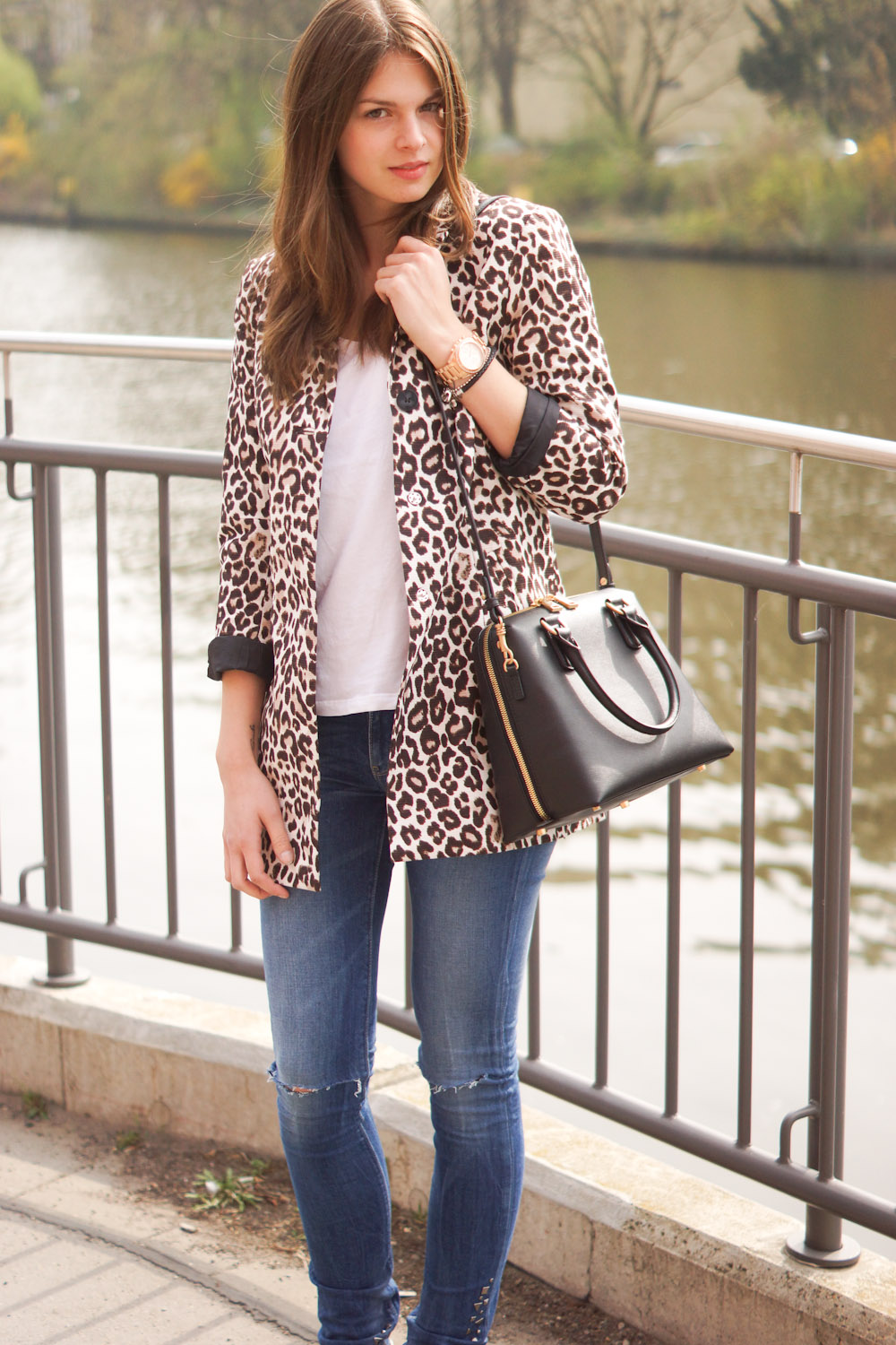 Mixing Prints - Leopard and Snake