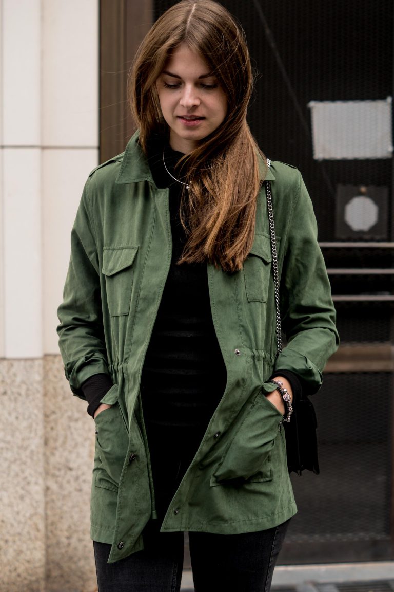 Get your parka out, it's autumn! || How to wear a green parka