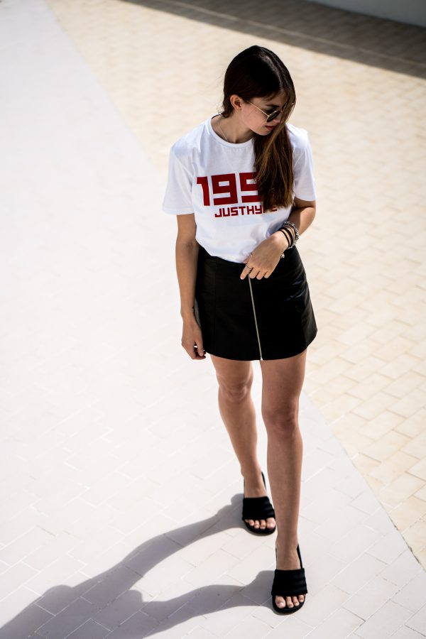 HYPE 1993 justhype || basic white Hype T-Shirt || Fashionblog Berlin