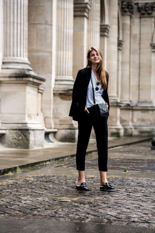 Black and White in Paris || Casual Chic Black and White Outfit