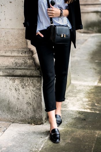 Black and White in Paris || Casual Chic Black and White Outfit