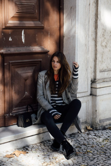 How to wear a plaid coat || Plaid Trend || Fashionblog Berlin
