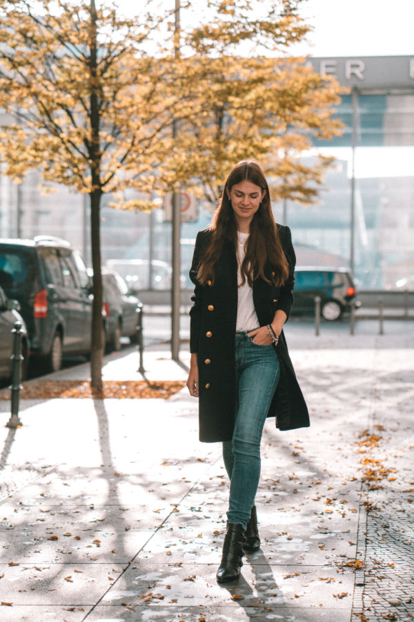 How to wear a military style coat this winter || Fashionblog Berlin