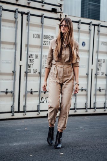 Gronden Trechter webspin Storen How to wear a military overall this autumn || Fashionblog Berlin