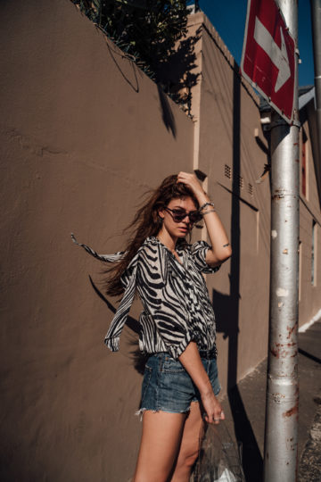 how to style Zebra Print