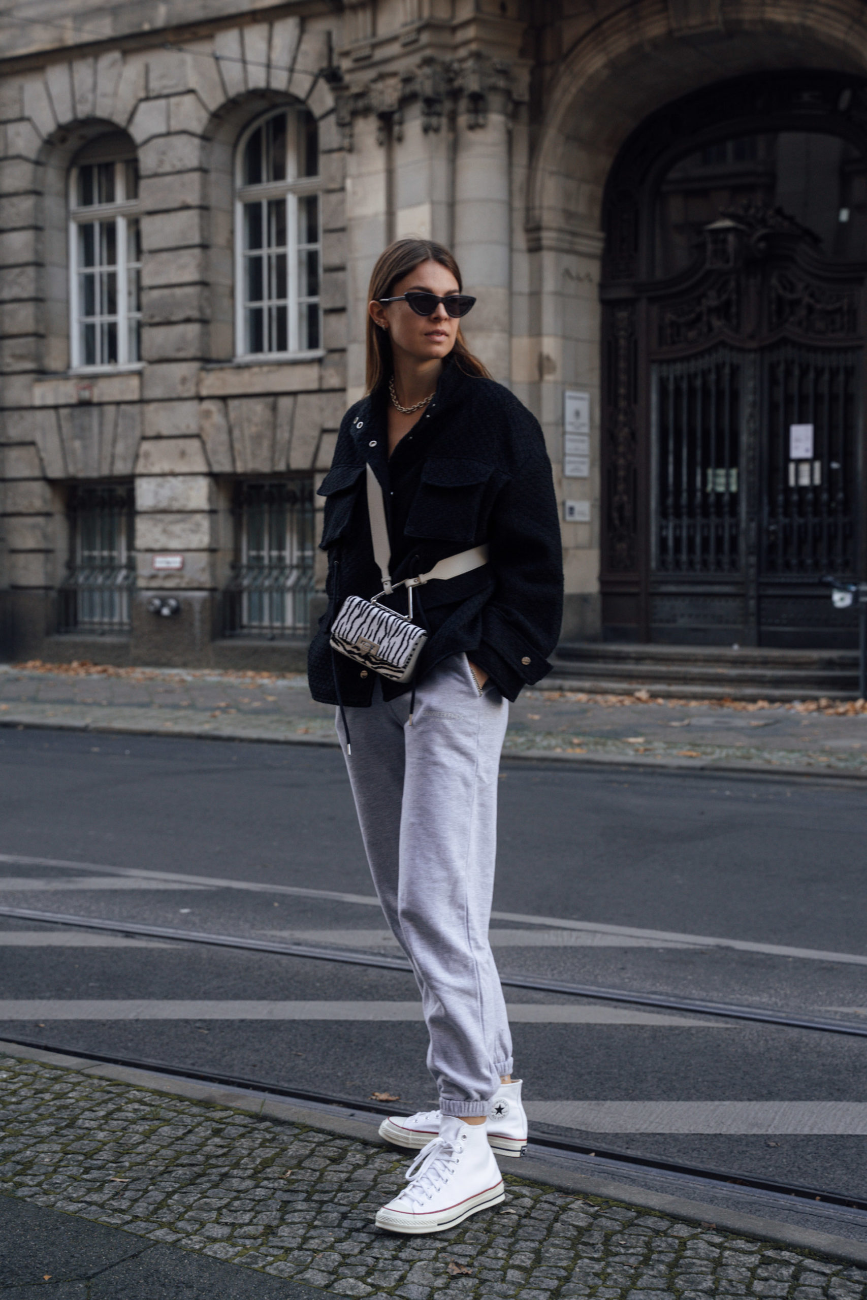 How To Style Black Sweatpants